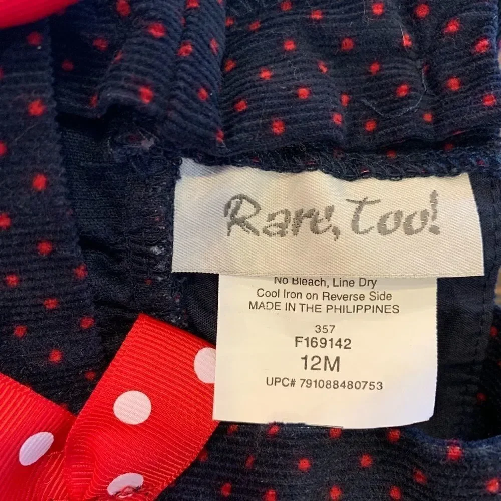Rare Too! size 12m
